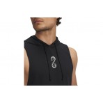 Under Armour Project Rock Snake Ανδρικό Αμάνικο T-Shirt με Κουκούλα