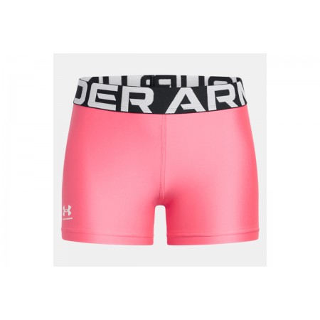 Under Armour Heatgear Κοντό Κολάν Φούξια, Μαύρο