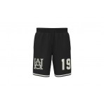 Under Armour Courtside Hoops Ανδρική Μπασκετική Βερμούδα Μαύρη