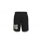 Under Armour Courtside Hoops Ανδρική Μπασκετική Βερμούδα Μαύρη