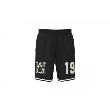 Under Armour Courtside Hoops Ανδρική Μπασκετική Βερμούδα Μαύρη