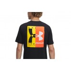 Under Armour EVOL Logo  Ανδρικό Κοντομάνικο T-Shirt Μαύρο