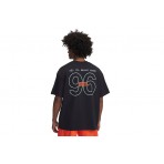 Under Armour Heavyweight Mix Tape Hoops Κοντομάνικο T-Shirt Μαύρο