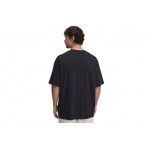 Under Armour Heavyweight Hoops Hoopnotic Κοντομάνικο T-Shirt Μαύρο
