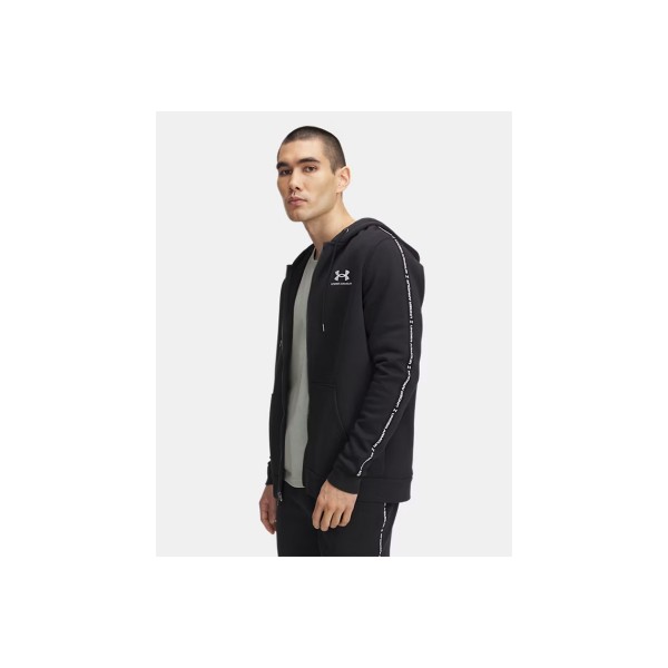 Under Armour Icon Fleece Taping Ζακέτα Βαμβακερή Ανδρική (1390298 001)