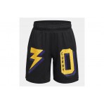 Under Armour Curry Signature Παιδική Μπασκετική Βερμούδα Μαύρη