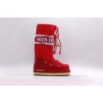 Moon Boot Icon Γυναικείες Μπότες Χιονιού Κόκκινες, Λευκές