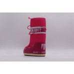 Moon Boot Icon Γυναικείες Μπότες Χιονιού Φούξια