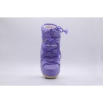 Moon Boot Icon Nylon Γυναικείες Μπότες Χιονιού Μωβ