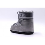 Moon Boot Icon Low Glance Γυναικείες Μπότες Χιονιού Ασημί