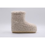 Moon Boot Icon Low Faux Fur Γυναικείες Μπότες Χιονιού Μπεζ