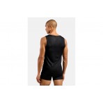 Odlo Fitted Μπλούζα Αμάνικη Ανδρική (141172 15000)