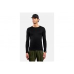 Odlo Active Light Base Layer Ανδρική Ισοθερμική Μακρυμάνικη Μπλούζα Μαύρη
