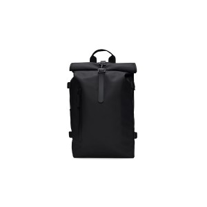 Rains Rolltop Rucksack Large Backpack 23L (14590 BLACK)