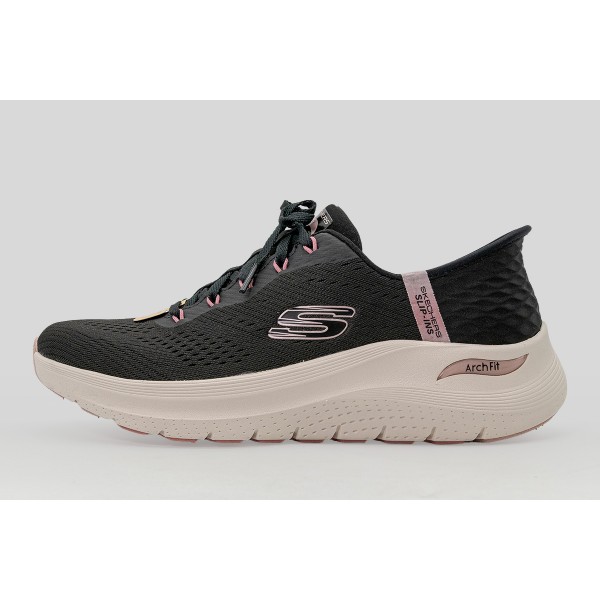 Skechers Arch Fit 2.0 Easy Chic Sneakers (150066-BKRG)