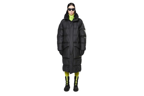 Rains Block Puffer Coat Μπουφάν Puffer (15020 BLACK)