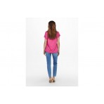 Only Onlmoster S-S O-Neck Top Noos Jrs T-Shirt Γυναικείο (15106662 GIN FIZZ)