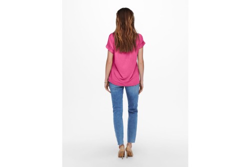 Only Onlmoster S-S O-Neck Top Noos Jrs T-Shirt Γυναικείο (15106662 GIN FIZZ)