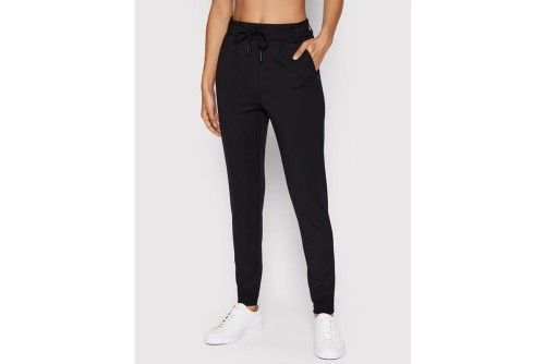 Only Onlpoptrash Regular Fit Παντελόνι Casual Γυναικείο (15115847 BLACK)