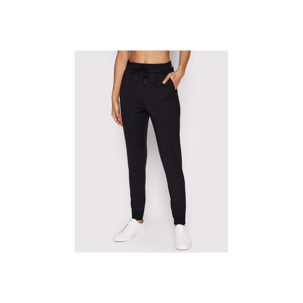 Only Onlpoptrash Regular Fit Παντελόνι Casual Γυναικείο (15115847 BLACK)