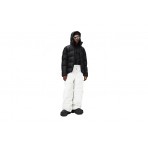 Rains Alta Unisex Puffer Μπουφάν με Κουκούλα Μαύρο