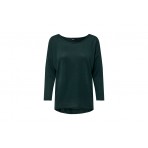 Only Onlelcos 4-5 Solid Top Jrs Μπλούζα Με Λαιμόκοψη (15124402 GREEN GABLES)