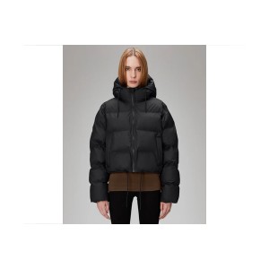 Rains Alta Short Jacket Μπουφάν Puffer Γυναικείο (15150 BLACK)