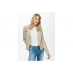 Only Onlgemma Faux Leather Biker Otw Μπουφάν Δερματίνη Γυναικείο (15153079 SILVER LINING)