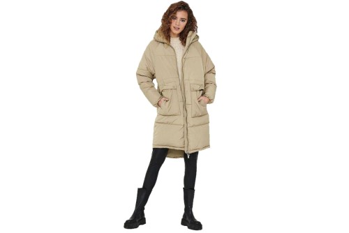 Only Gabi Oversized Long Coat Otw Noos Μπουφάν Puffer (15160167 CROCKERY)
