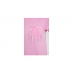 Only Feather S-S Top Jrs T-Shirt Γυναικείο (15198984 FUCHSIA PINK)