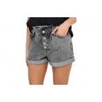 Only Onlcuba Paperbag Dnm Shorts Noos Σορτς Τζην Γυναικείο (15200196 GREY DENIM)