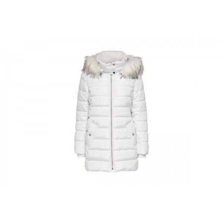 Only Onlcamilla Quilted Furhood Coat Cc Otw Μπουφάν Puffer 