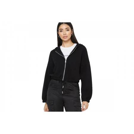 Only Onlscarlett L-S Zip Hood Swt Ζακέτα Με Κουκούλα 
