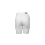 Only Onlemily Hw Long Color Shorts Pnt Βερμούδα Τζην Γυναικεία (15211263 WHITE)