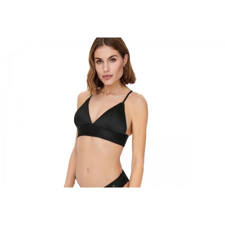 Only Onlbobby Life Rib Bikini Top Μαγιό Bikini Top Γυναικείο 