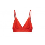 Only Onlbobby Life Rib Bikini Top  Μαγιό Bikini Top Γυναικείο (15223709 CHERRY TOMATO)