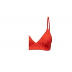 Only Onlbobby Life Rib Bikini Top  Μαγιό Bikini Top Γυναικείο (15223709 CHERRY TOMATO)