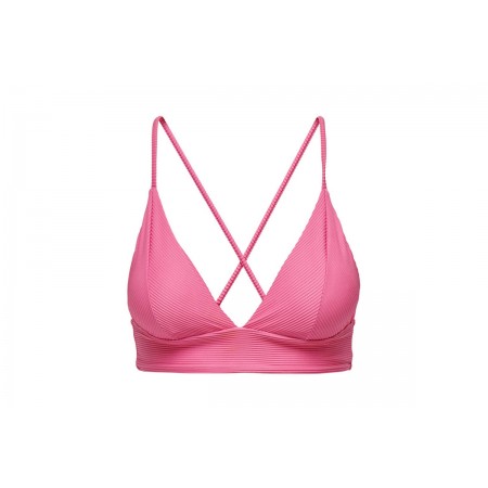 Only Onlbobby Life Rib Bikini Top Μαγιό Bikini Top Γυναικείο 