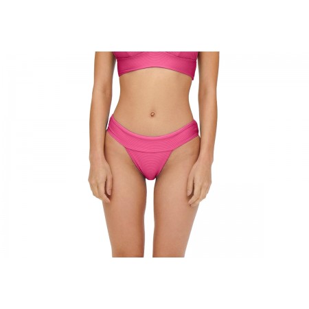 Only Onlbobby Life Rib Bikini Brief Μαγιό Bikini Bottom Γυναικείο 