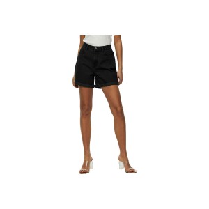 Only Onlvega Life High Waist Σορτς Τζιν Γυναικείο (15230571 BLACK DENIM)