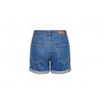 Only Onlvega Hw High Waist Σορτς Τζιν Γυναικείο (15230571 MEDIUM BLUE DENIM)