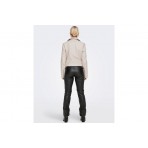 Only Onlvera Faux Leather Biker Cc Otw Μπουφάν Δερματίνη (15232135 MOONBEAM)