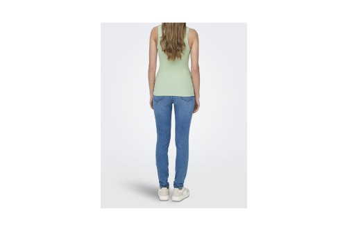 Only Onlkenya Rib Tank Top Jrs Μπλούζα Αμάνικη (15234659 FROSTY GREEN)