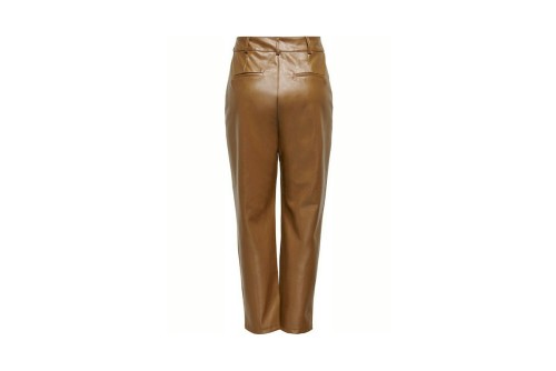 Only Onljacky Faux Leather Ancle Pant Otw Παντελόνι Casual (15235370 TOFFE)