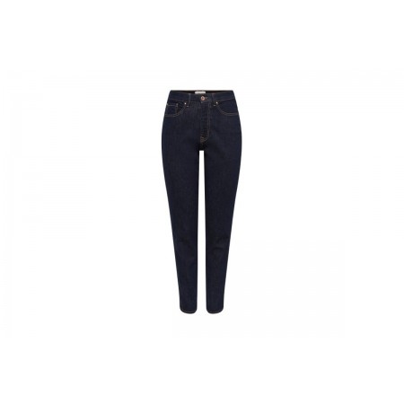 Only Onlveneda Life Mom Jeans Dnm Agi317 Παντελόνι Τζην 