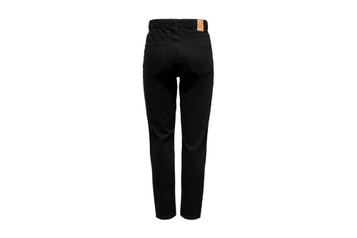 Only Onljagger High Mom Noos Παντελόνι Τζιν Γυναικείο (15242370 WASHED BLACK)