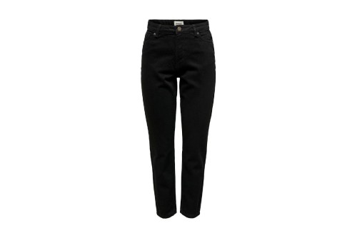 Only Onljagger High Mom Noos Παντελόνι Τζιν Γυναικείο (15242370 WASHED BLACK)