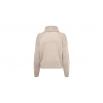 Only Cowlneck Pullover Knt Noos Μπλούζα Πλεκτή Γυναικεία (15243909 PUMICE STONE)