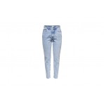 Only Onlemily Stretch Life Hw Παντελόνι Τζιν Γυναικείο (15248715 LIGHT BLUE DENIM)