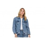 Only Onlekat Life Ls Ovs Dnm Jacket Μπουφάν (15248786 MEDIUM BLUE DENIM)